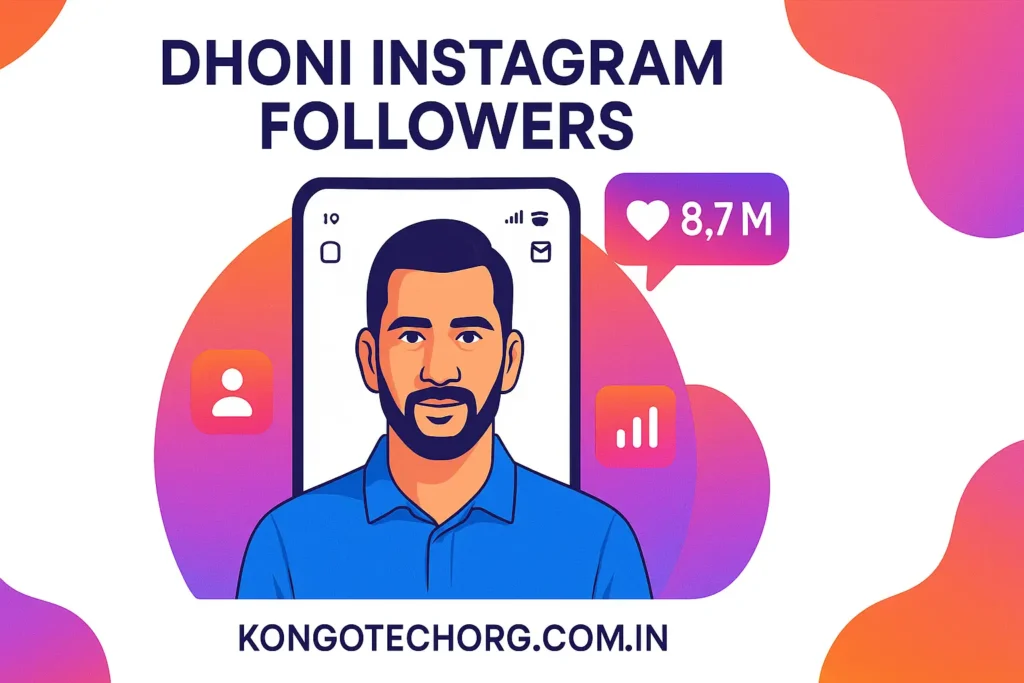Dhoni Instagram Followers