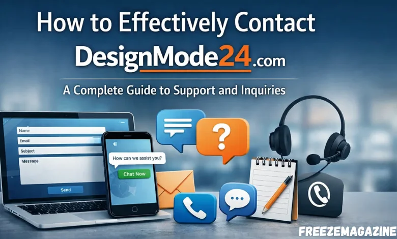 Contact DesignMode24 Com: Quick & Expert Support